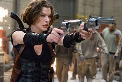 Milla jovovich stars in Resident Evil: Afterlife